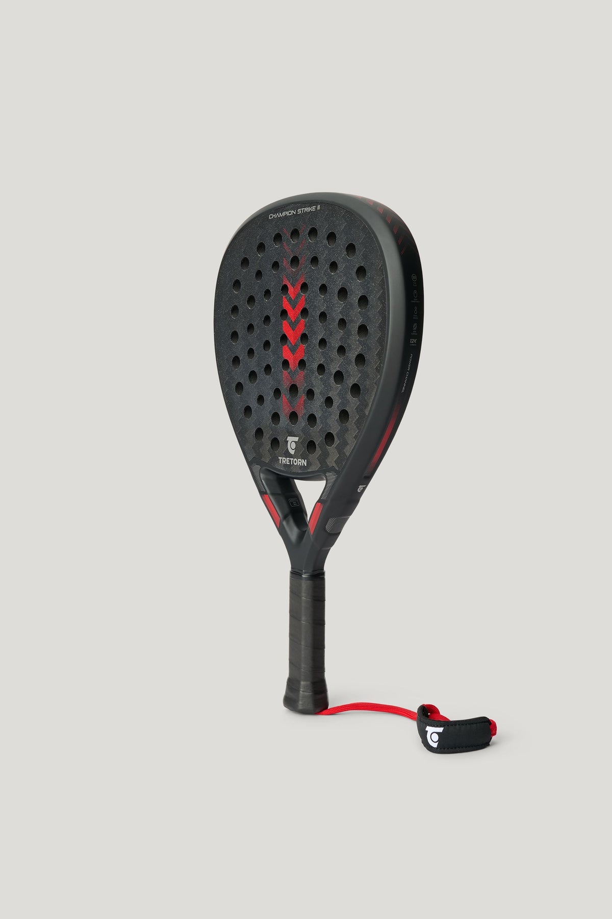 Champion Strike II padel racket side view
