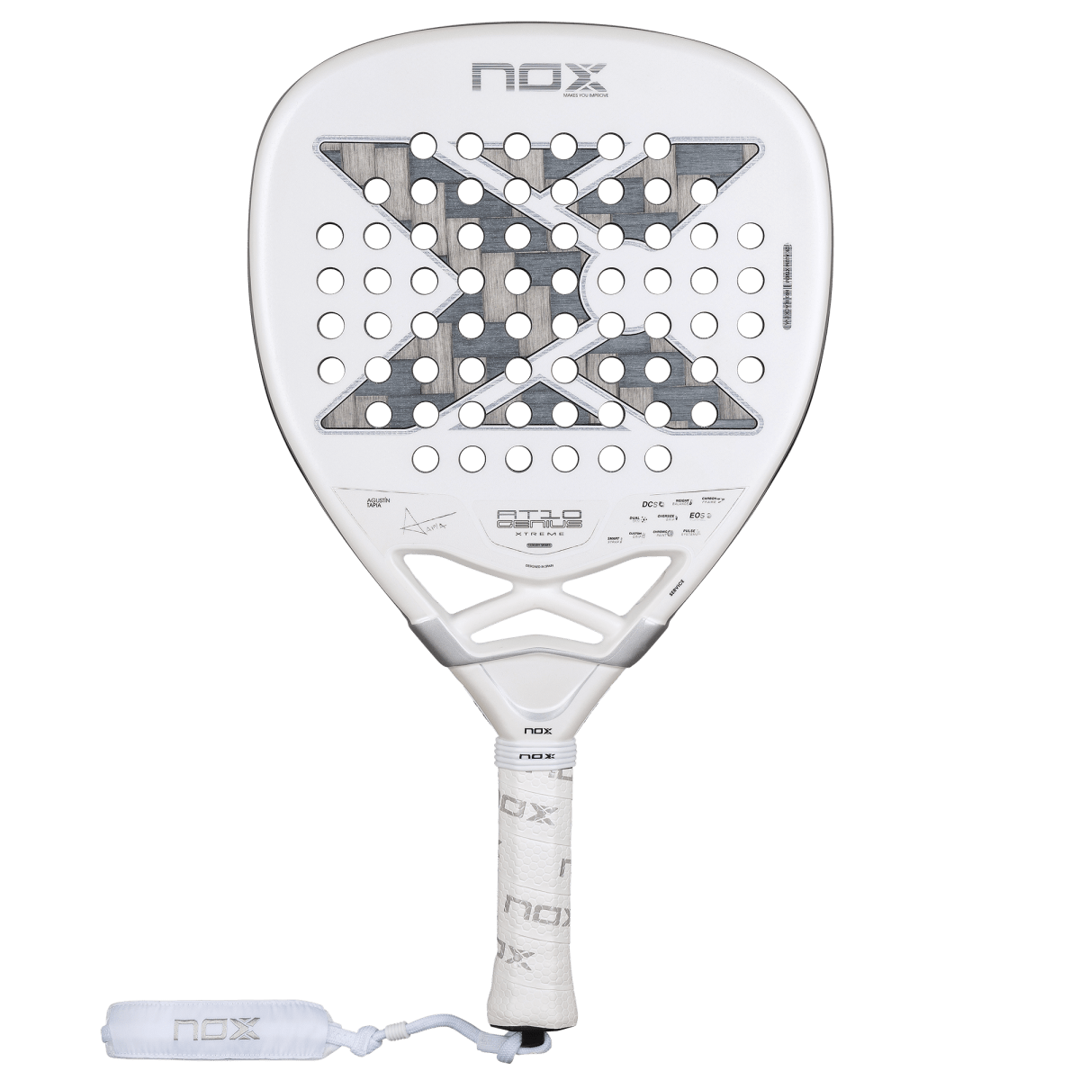 AT10 Genius Attack 12K Alum XTREM 2026 by Agustin Tapia padel racket